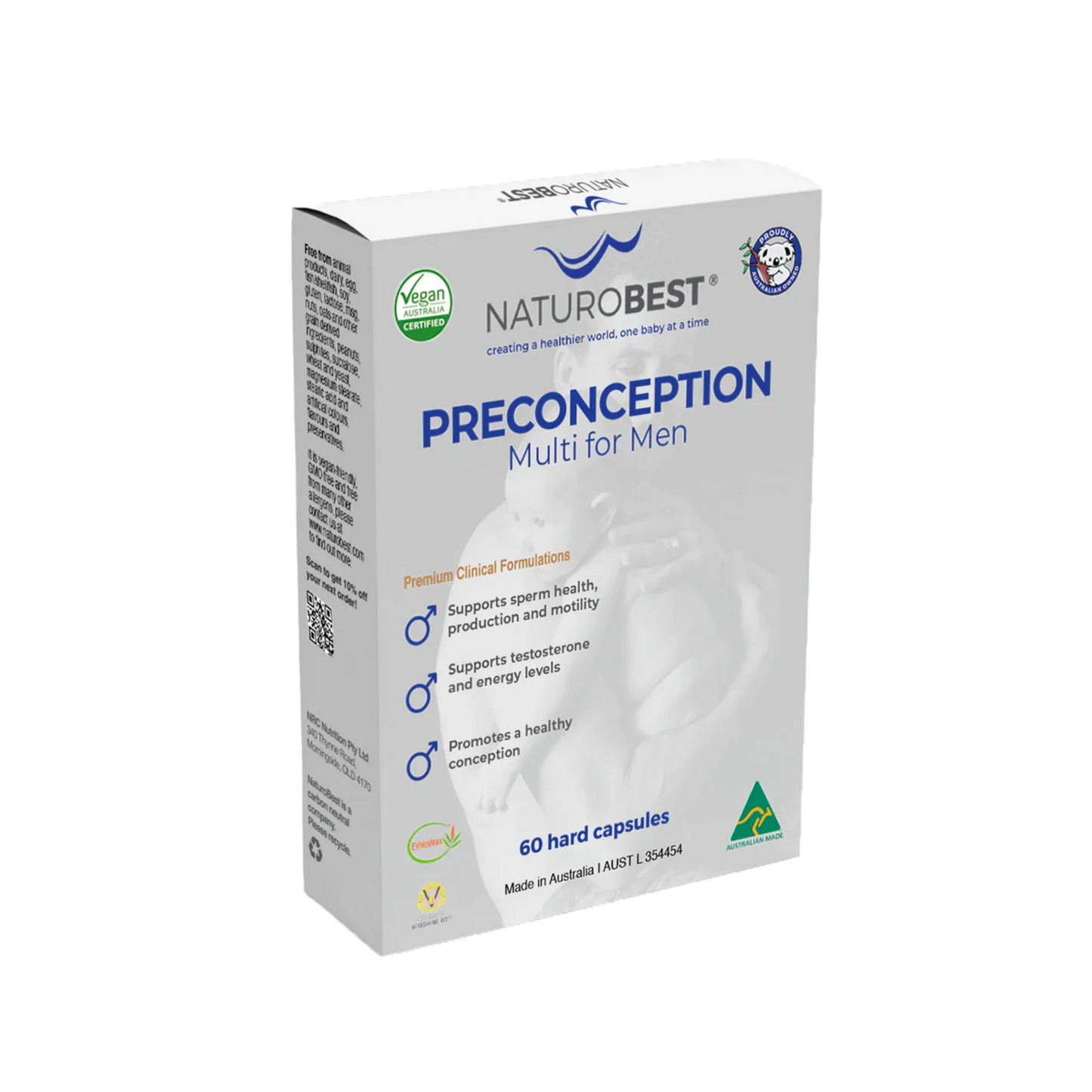 NaturoBest Preconception Multi for Men
