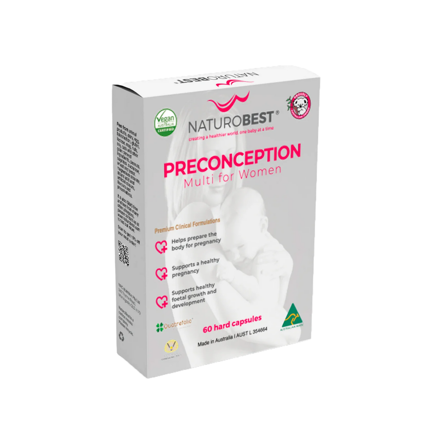 NaturoBest Preconception Multi for Women
